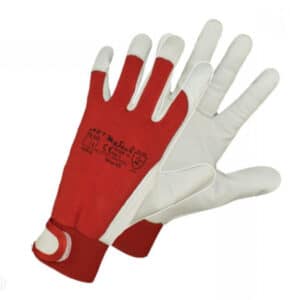 spiralhandschuh rot